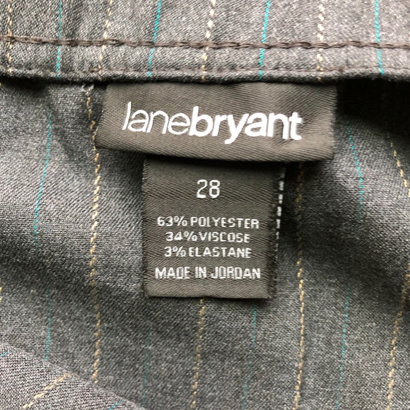 Lane Bryant Pencil Pleated skirt Size 28 - Picture 2 of 5